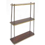 A small 3 tier shelf. Approx. 23 1/2" tall Please Note - we do not make reference to the condition