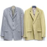 Two men's blazers Please Note - we do not make reference to the condition of lots within