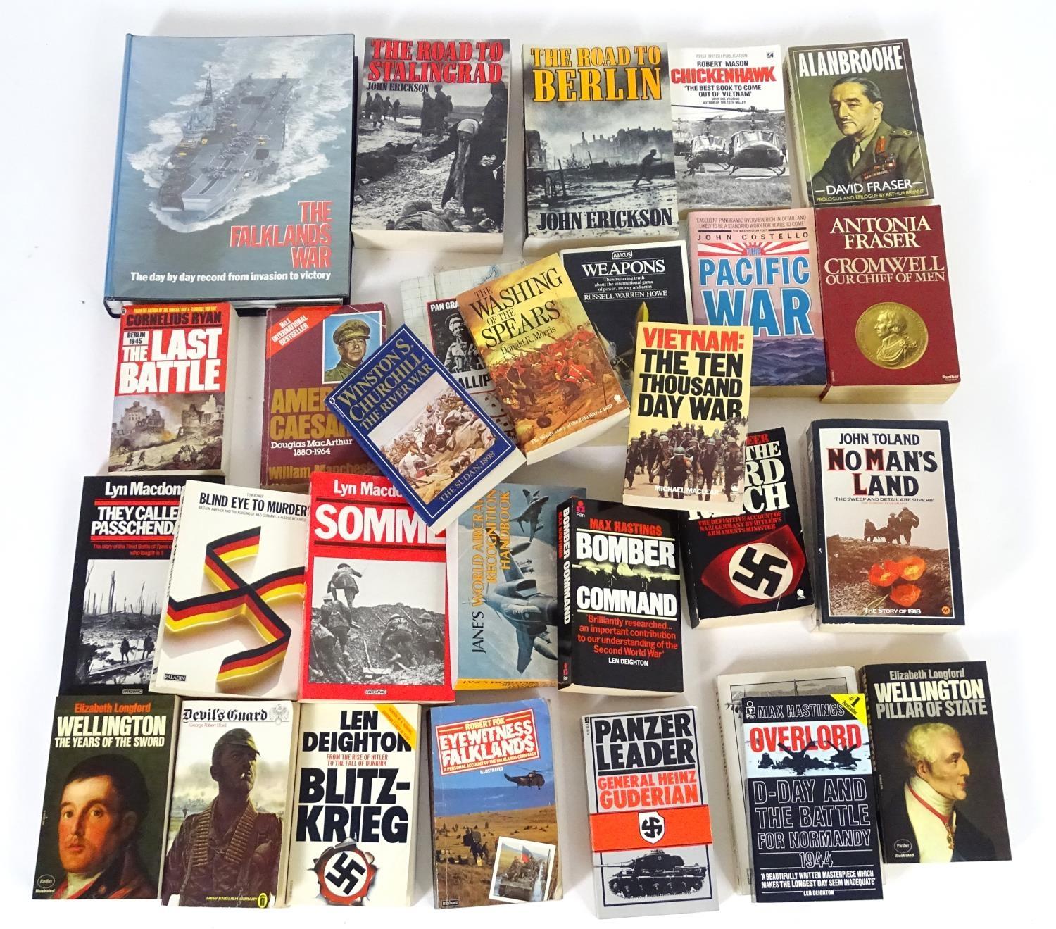 Militaria, books: an assortment of books on military subjects, to include Inside the Third Reich - Image 4 of 14