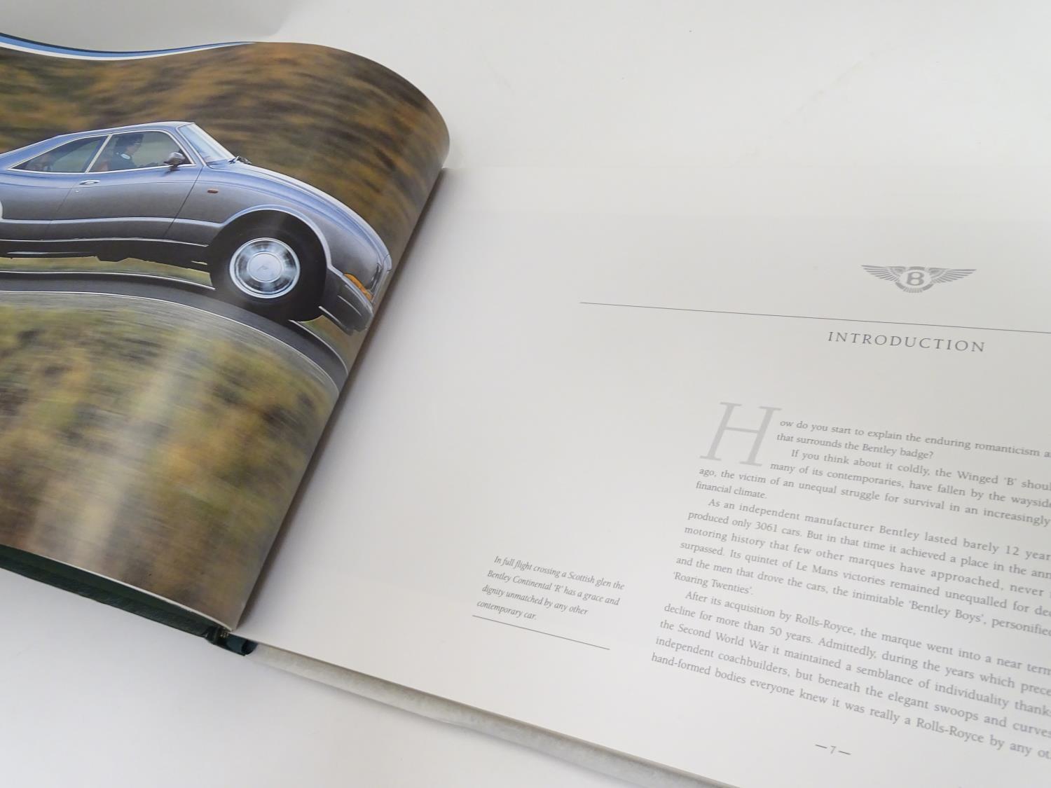 Book : Bentley Continental R, by Ian Adcock, pub. Osprey Automotive 1992 First edition, bound in - Image 7 of 9