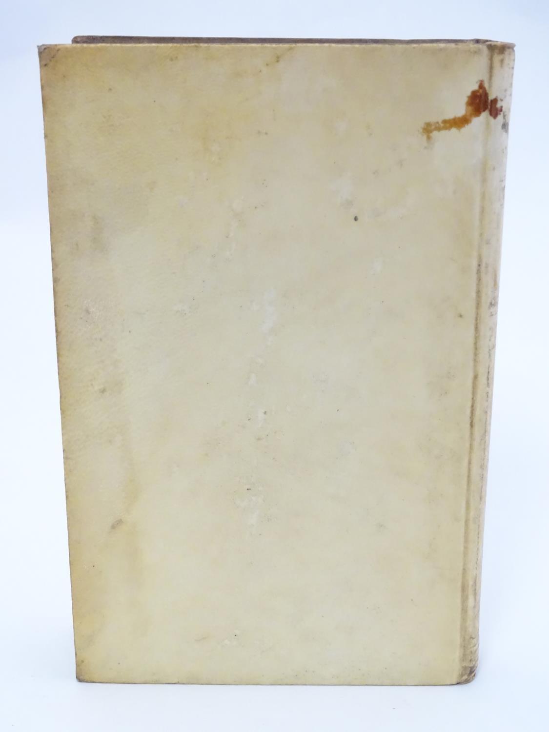 Book: Storia Dell' Architettura, by Thomas Hope, trans. A Baron, pub. Paolo Lampato 1840, vellum - Image 5 of 14