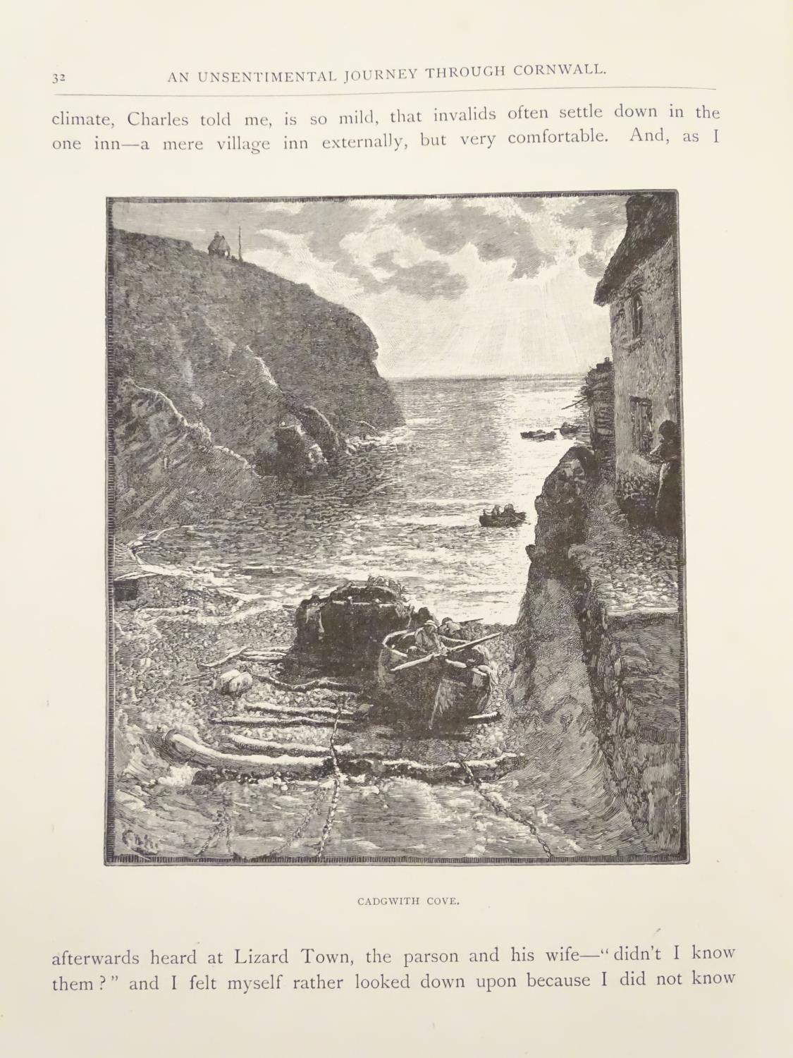 Book: An Unsentimental Journey through Cornwall, by Dinah Mulock Craik, illustrated by C. Napier - Image 5 of 7