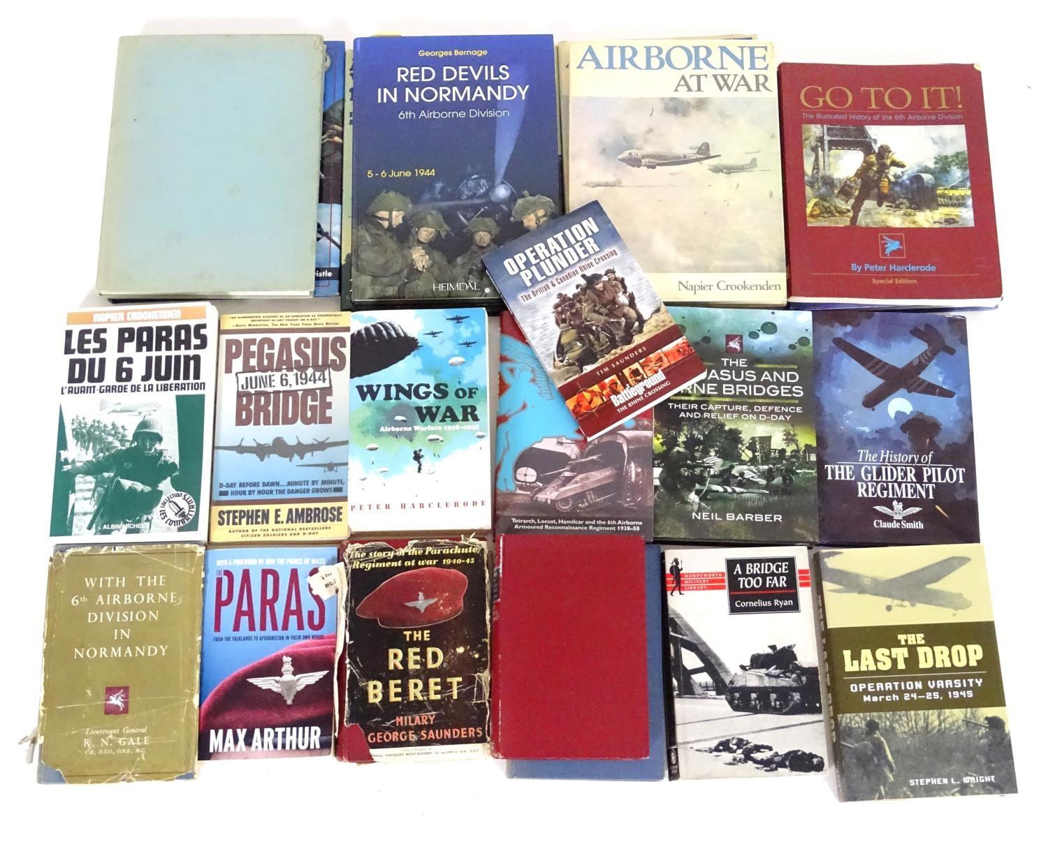 Militaria, Books: a large collection of books on the subject of Airborne / Parachute Regiment - Image 18 of 27
