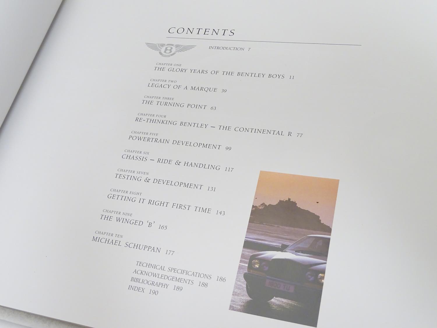 Book : Bentley Continental R, by Ian Adcock, pub. Osprey Automotive 1992 First edition, bound in - Image 5 of 9