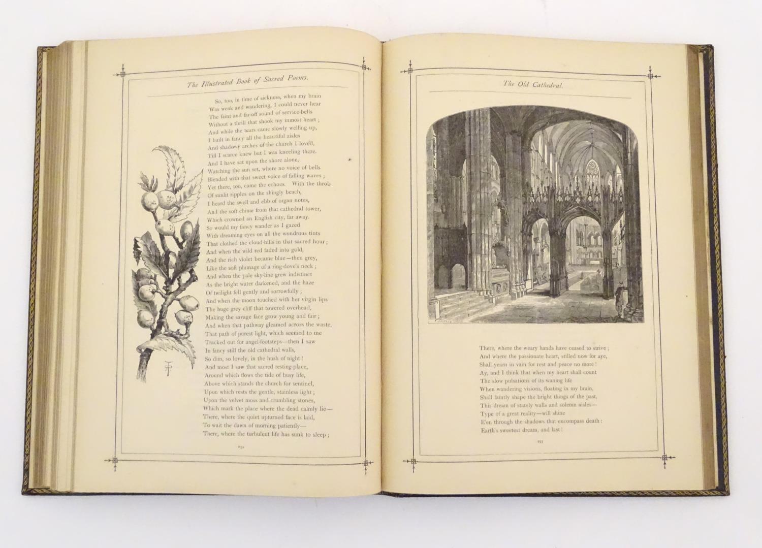 Book: The Illustrated of Sacred Poems, ed. Reverend Robert H. Baynes, pub. Cassell Petter & - Image 8 of 8