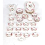 A quantity of Royal Albert tea and dinner wares in the pattern Lady Carlyle, to include teapot,
