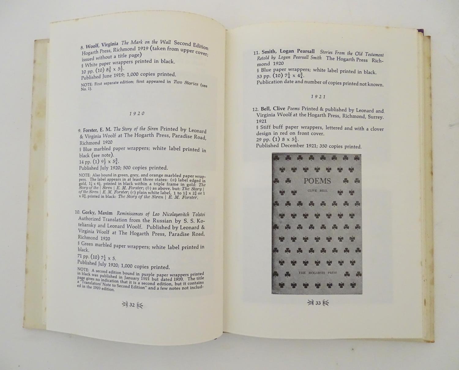 Books: A Boy at the Hogarth Press, by Richard Kennedy, two copies pub. Heinemann 1972 and Penguin - Image 12 of 13