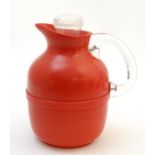 A Vintage retro Thermos jug by Roanoid Approx 7 1/2" high Please Note - we do not make reference