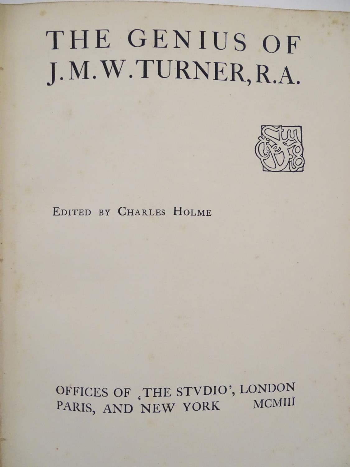 Books: The Royal Academy, From Reynolds to Millais, The Studio Special No. 1904, ed. Charles - Image 2 of 9