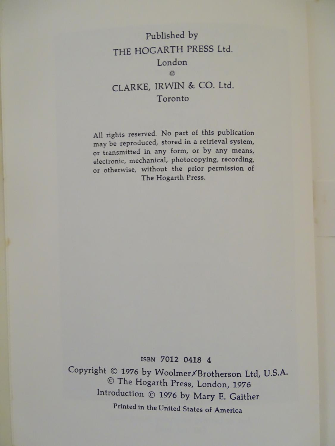 Books: A Boy at the Hogarth Press, by Richard Kennedy, two copies pub. Heinemann 1972 and Penguin - Image 9 of 13