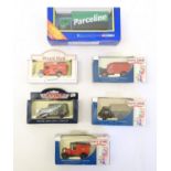 Toys: A quantity of boxed die cast scale model vehicles to include Corgi Toys Mercedes Cargo Box Van