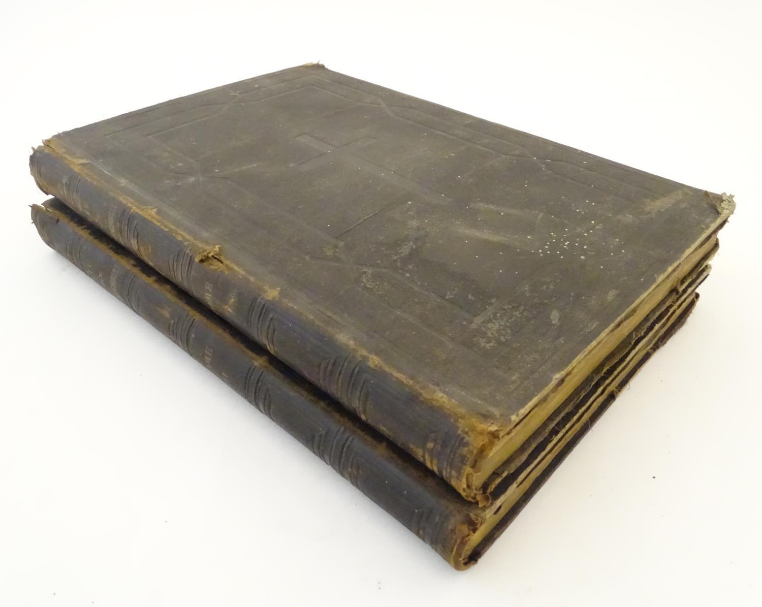 Books: La Vie de N. S. Jesus-Christ, (The Life of Christ) in two volumes, pub. Abel Pilon 19thC (