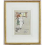 Indistinctly monogrammed, After Mabel Lucie Attwell (1879-1964), Watercolour, Hullo! Mr Moon,
