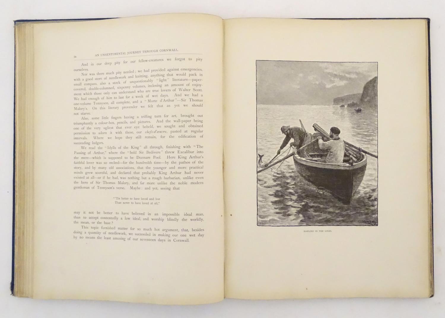Book: An Unsentimental Journey through Cornwall, by Dinah Mulock Craik, illustrated by C. Napier - Image 7 of 7