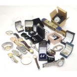 Assorted costume jewellery and watches, to include various pendants, earrings, cufflinks etc. to