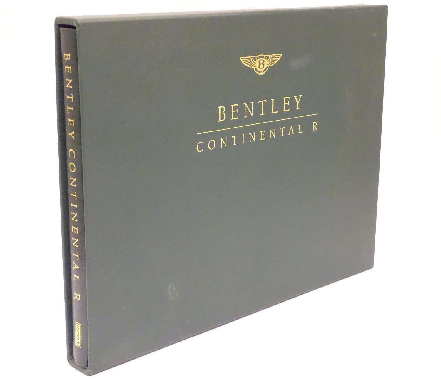 Book : Bentley Continental R, by Ian Adcock, pub. Osprey Automotive 1992 First edition, bound in