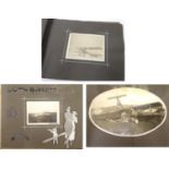 Militaria: Australian Pilot's WW1 photo album Royal Flying Corps. WWI / First World War