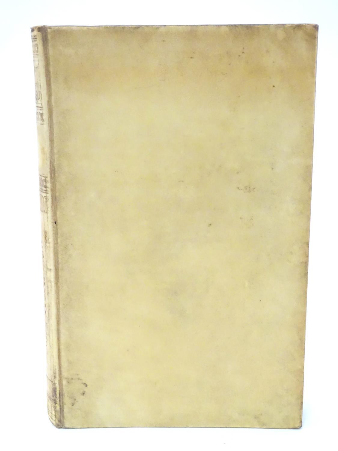 Book: Storia Dell' Architettura, by Thomas Hope, trans. A Baron, pub. Paolo Lampato 1840, vellum - Image 4 of 14