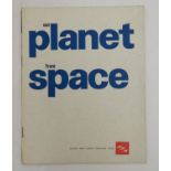 A 20thC Russian illustrated U.S.S.R magazine / booklet, Our Planet From Space, with Soviet Union