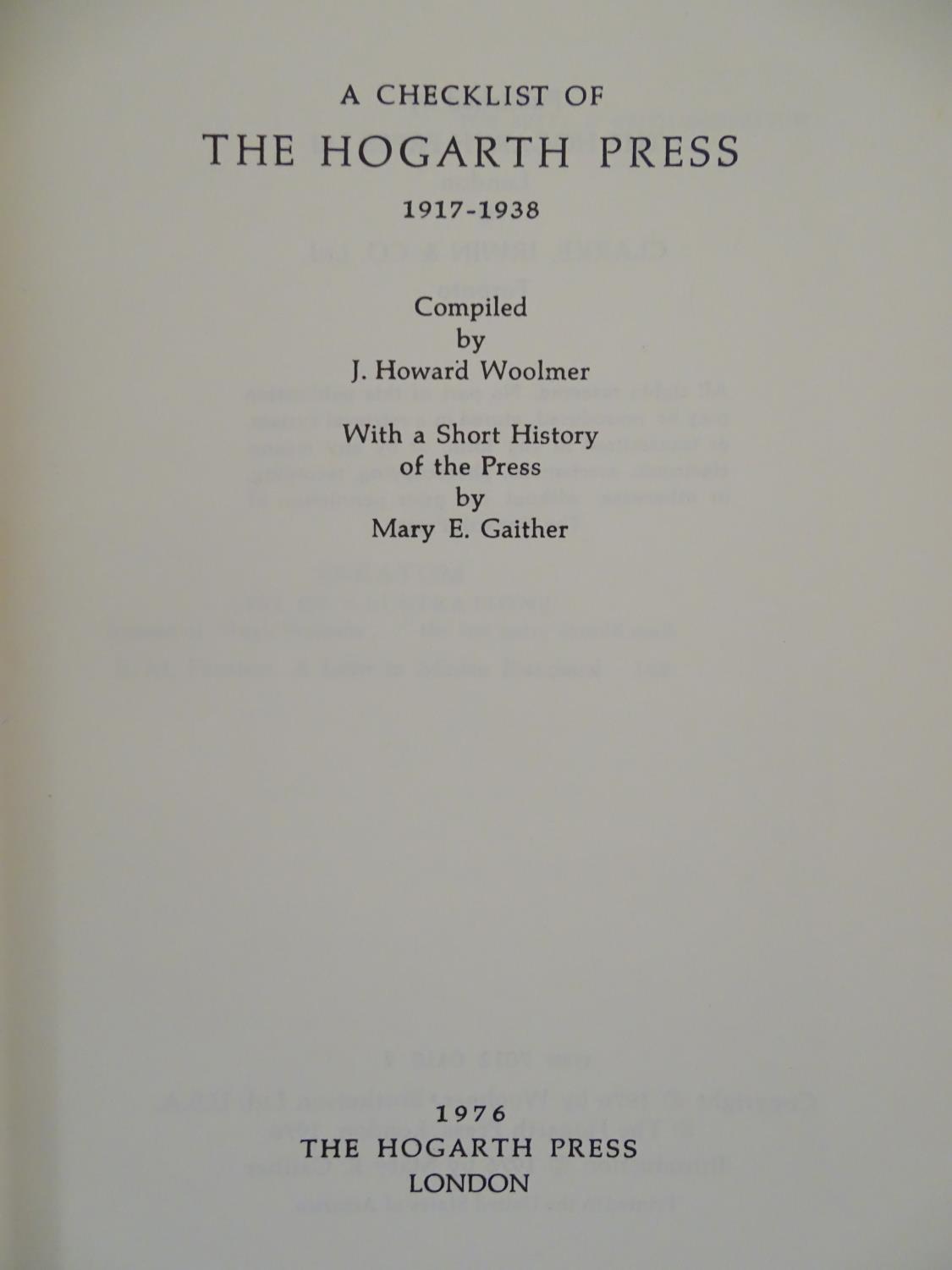 Books: A Boy at the Hogarth Press, by Richard Kennedy, two copies pub. Heinemann 1972 and Penguin - Image 8 of 13