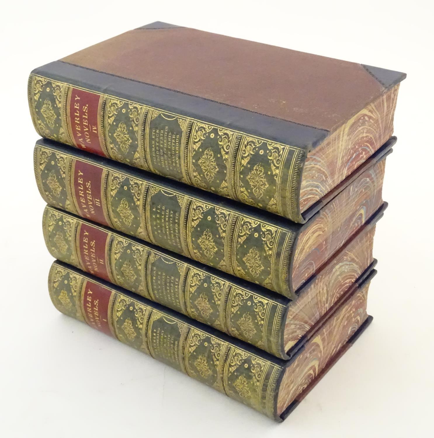 Books: The Waverley Novels, by Sir Walter Scott, pub. Adam and Charles Black, Edinburgh 1877, in