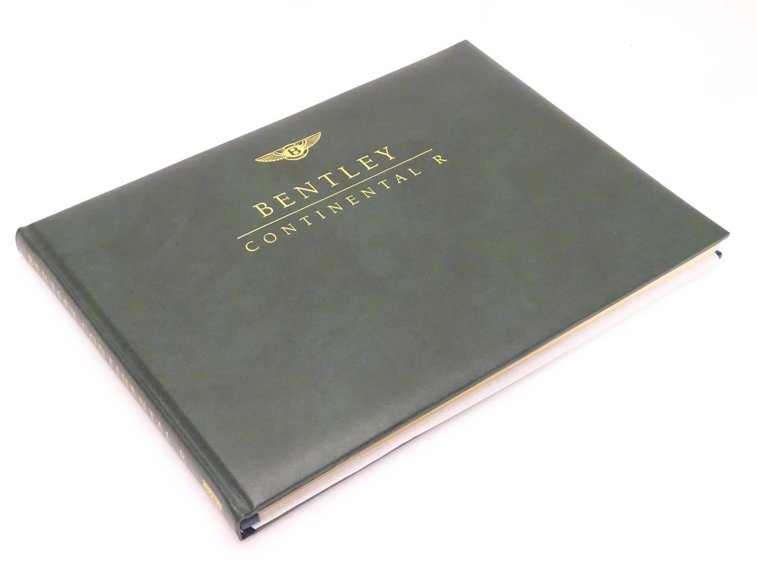 Book : Bentley Continental R, by Ian Adcock, pub. Osprey Automotive 1992 First edition, bound in - Image 3 of 9