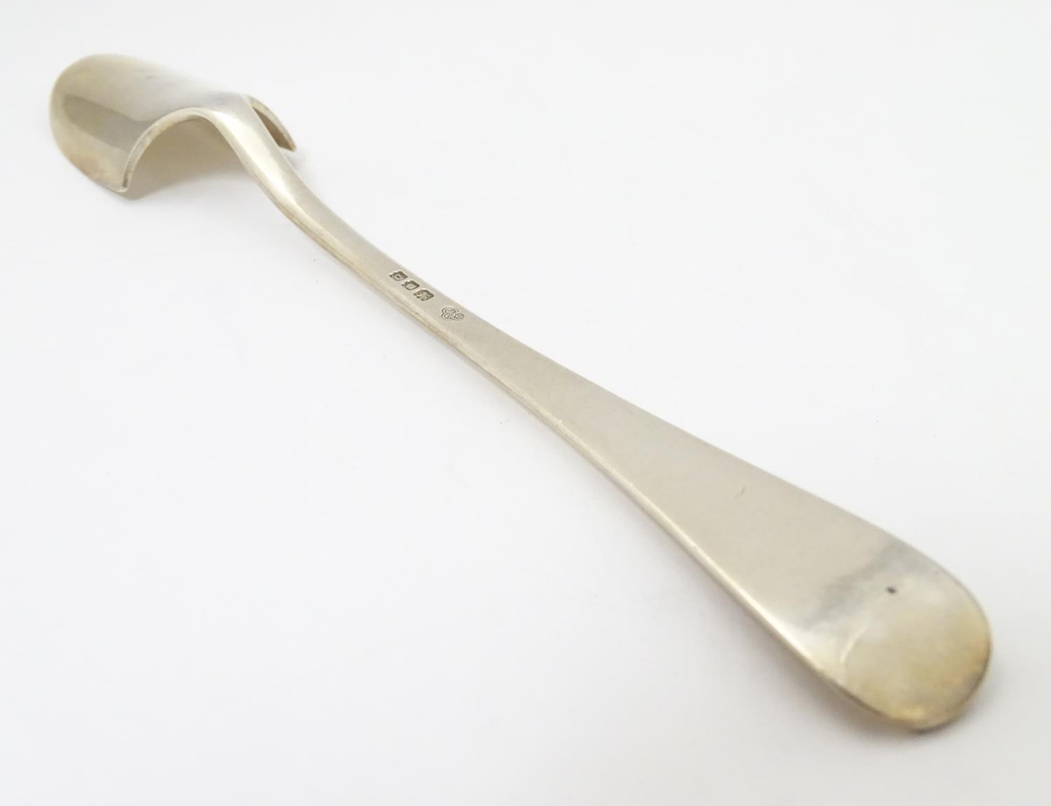 A silver stilton / cheese scoop, hallmarked London 1919, maker Goldsmiths & Silversmiths Co Ltd. - Image 7 of 8