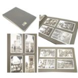 A c1920 photograph album, containing 85 monochrome photographs of Indian and Indonesian locations