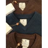 Sporting / Country pursuits: 3 Beretta jumpers in sizes M, L & XXL, new with tags, chest measures