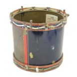 Militaria, musical instrument: a mid-20thC military band snare drum by George Potter & Co,