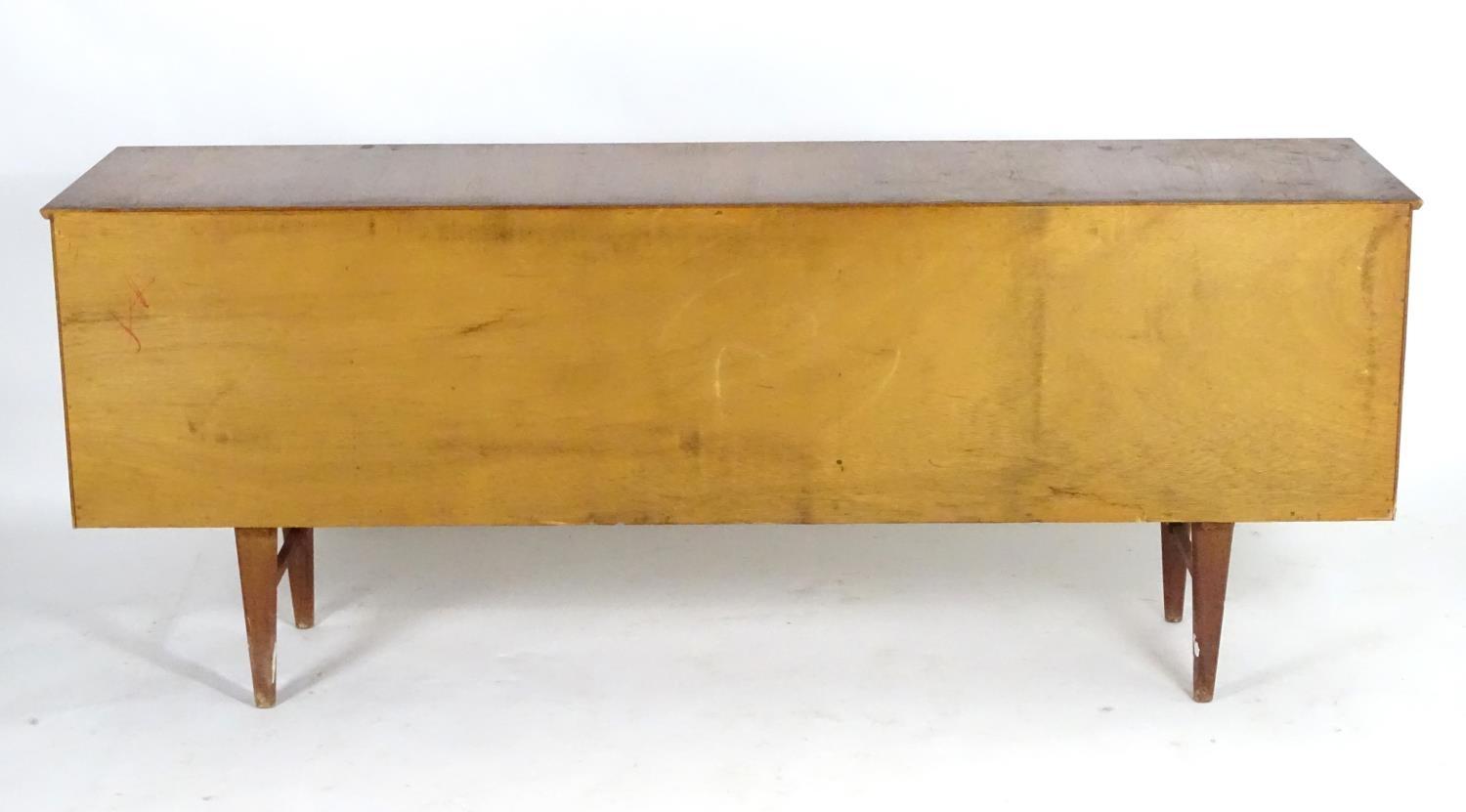 Vintage retro, mid-century: a1960s British made teak sideboard, composed of three compartments - Image 2 of 4