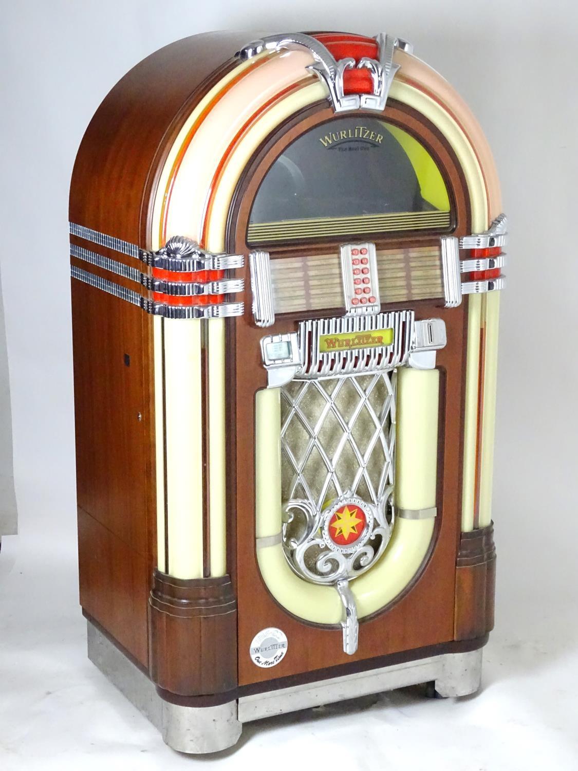 Vintage Retro, mid-century: a Wurlitzer CD jukebox, model OMT CD-100, with operating instructions, - Image 3 of 11