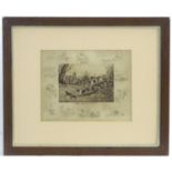 Frank Paton (1856-1909), 19th century, Etching, Every Dog Has His Day, with vignette border.
