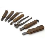 A collection of early / mid 20thC Cobbler's / Shoemaker's tools by Richter & Son, Northampton (5)