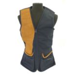Sporting / Country pursuits: A Musto skeet vest / clay shooting gilet in Navy. Size M, new with