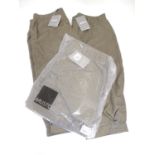 Sporting / Country pursuits: 3 pairs of Musto breeks in green, new with tags, waist measures 42"