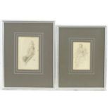 Two prints after drawings by Raphael to include the Muse Melpomene and the Allegorical Figure of