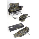 Shooting: a boxed Stealth Gear SGTMGH MK II chair blind /two man pop-up hide, with woodland