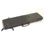 Shooting equipment & accessories: a Victorian shotgun motor case for 31" barrels, the exterior