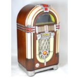Vintage Retro, mid-century: a Wurlitzer CD jukebox, model OMT CD-100, with operating instructions,