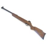 Air rifle: a Beeman Dual 2016S2 .22 break-barrel airgun, in over and under configuration with 17 3/4