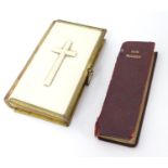 Books: two miniature religious books, comprising The Finger New Testament (pub. Oxford University