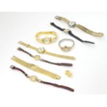 A collection of mid 20thC wristwatches, comprising examples by Lorenco, Tegrov, Limit, Integra,