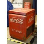 Vintage retro, mid century: a 1950s advertising Vendo model A23E Coca Cola / Coke dispensing