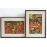 Charles Templeton Rawlinson in the manner of John Eyre (1847-1927), 19th century, A pair of