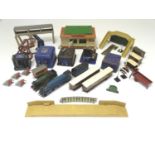 Toys: A quantity of railway items / trains to include Hornby Dublo 12-volt transformers and