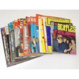 A collection of 1960s music concert brochures, pamphlets and magazines, comprising: The Beatles
