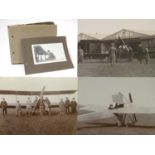 Militaria: Early aviation photo album Shoreham 1913/14 Flt Sub. Lt Herbert Rutter Simms, No. 1