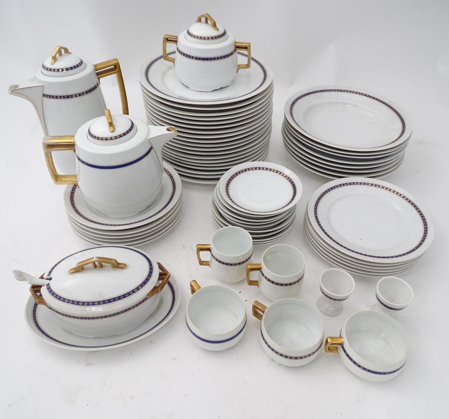 A quantity of 20thC dinner wares marked under K & A S Please Note - we do not make reference to - Image 3 of 8