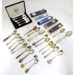 A quantity of assorted collectors spoons Please Note - we do not make reference to the condition